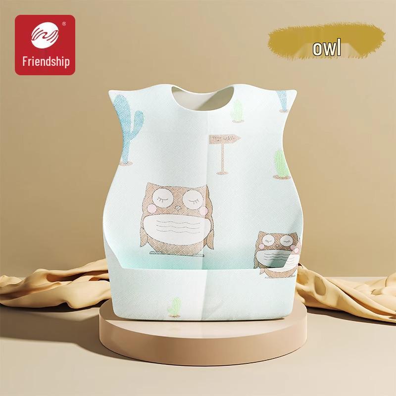 

Одноразовые водонепроницаемые детские слюнявчики: 0,5-10 лет, пятностойкий, идеально подходит для еды и прикорма.