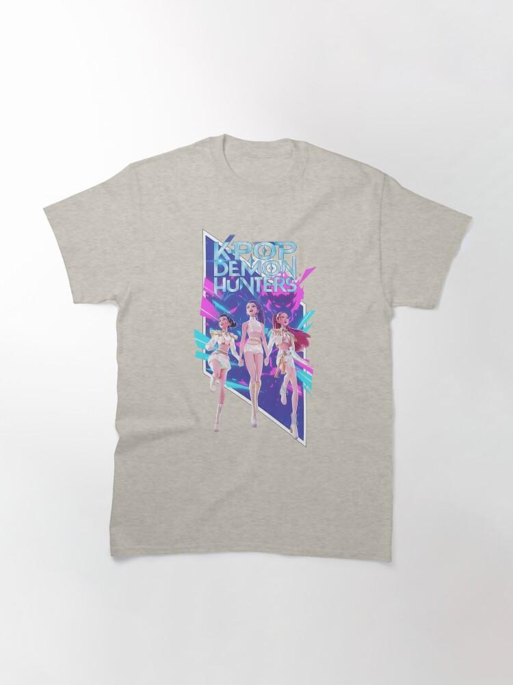 

Kpop Demon Hunter Dark Fantasy Idol Aesthetic Anime Design TShirt 2026Summer Men Women Luxury Fashion Cotton Tshirt Street Y2K 4XL