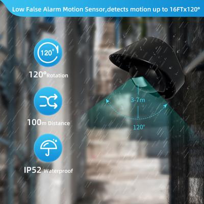 Driveway Alarm 328ft Range Wireless Weatherproof Motion Sensor And Detector 1 Receiver 2 Transmitters Security Alert Monitor with 38 Chimes for Indoor