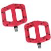 Enlee 2pcs Mountain Bike Pedals NonSlip Nylon Fiber Lightweight Bicycle Platform Flat Pedals