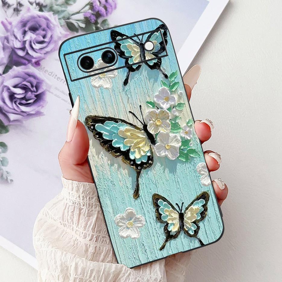 Für Google Pixel 8A Hülle Cooles Design Muster Abdeckung Stoßfest Weiches TPU Handyhülle Für Google Pixel 8 Pro Pixel8 A Pixel8A Fundas