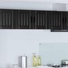 Wall Cabinet LUCCA Black 80 X 31 X 40 Cm Particleboard