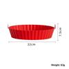 1/3/6Pcs 450°F Silicone Non-Stick Dual Texture Dishwasher Safe Crispy/Steam Cooking Baking Tray Air Fryer Mats