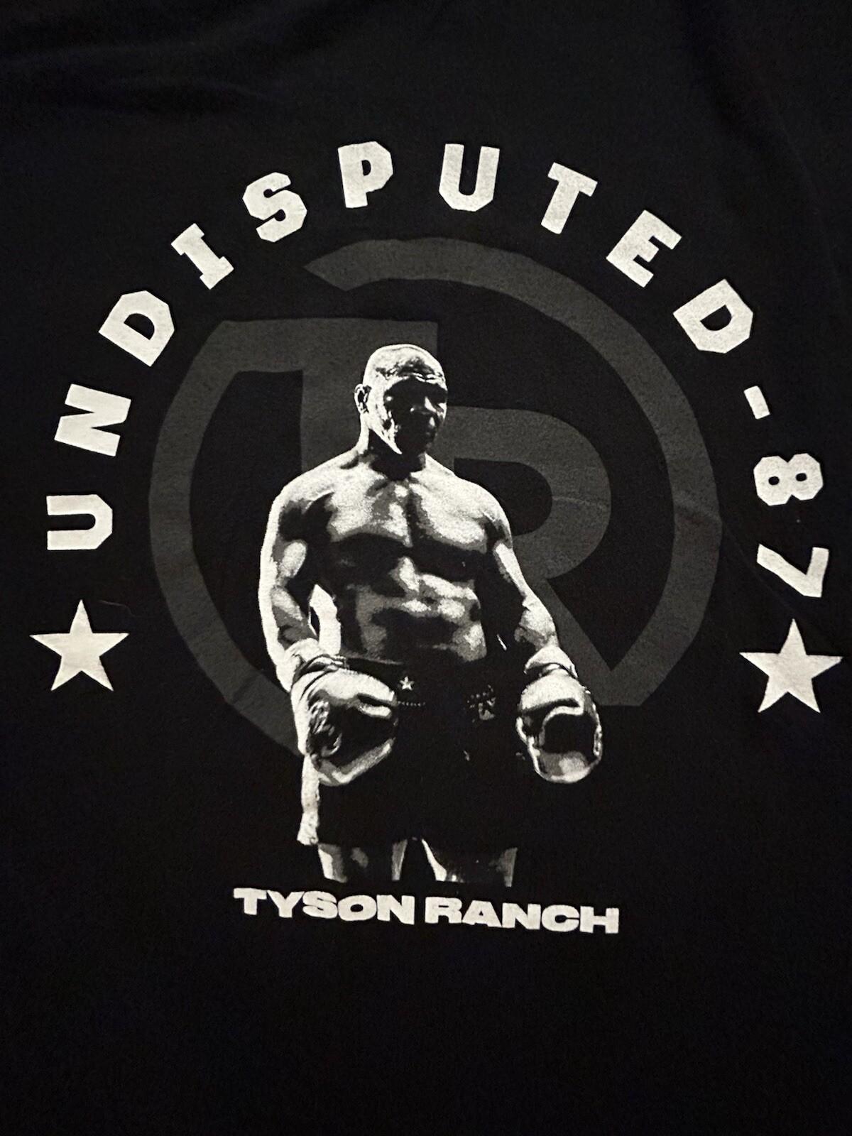 Mike Tyson Shirt Tyson Ranch Podcast Size M Boxing Legend Unisex T-Shirt S