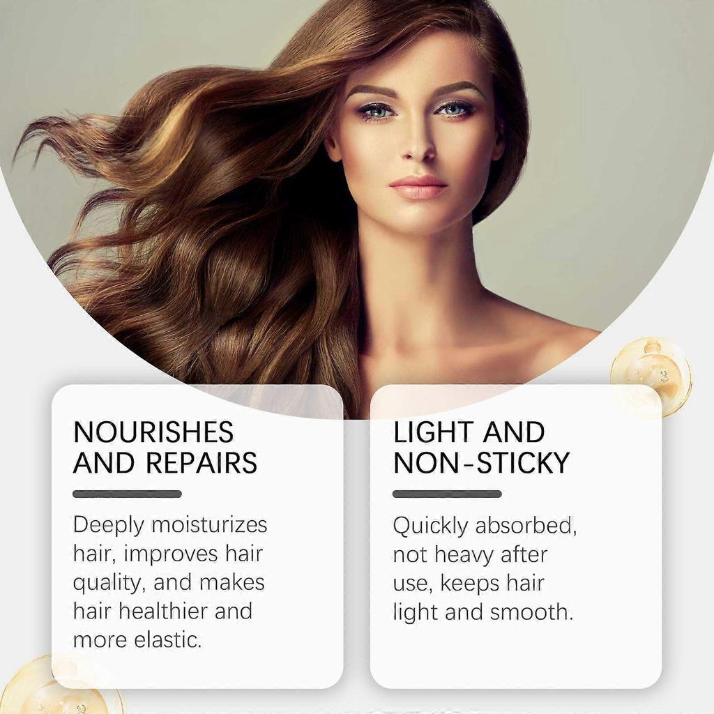 Hoegoa Hair Care Gloss Spray Deep Nourishes Hair Strands, Softens And Brightens Hair Care Spray