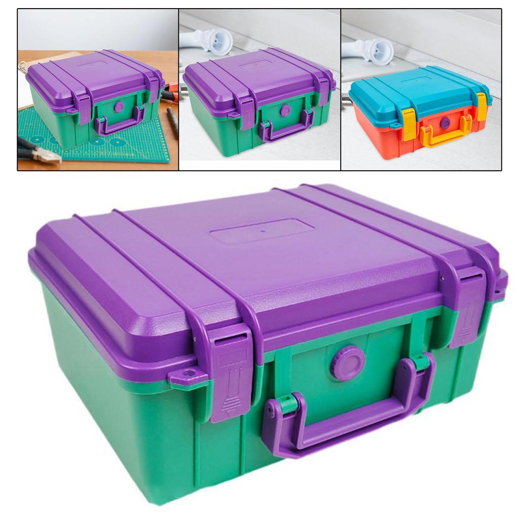 Pressure Resistant Waterproof Tool Organizer Colorful Storage Box Hard Case For Outdoor Maintenance Workers