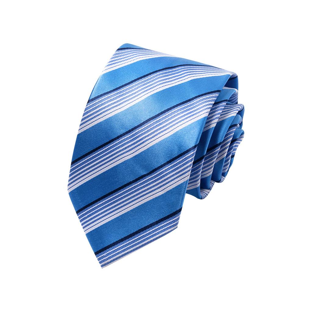 Men's Business Professionals Striped Tie Wedding Suit Accessories Polyester Tie Men