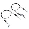 2PCS Forward Reverse Shift Cable 72341 G01 43 3 4in Replacement for EZGO ST350 ST480 Workhorse Golf Cart 1996 2025