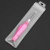 Portable Eyebrow Eyelash Shaper Eyelash Comb Double Head Eyebrow Brush Makeup Grooming Tool Foldable Mascara Brush