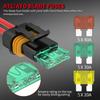 Inline Fuse Holder 12V ATC/ATO Blade Fuse Holder with 20 Amp 30 Amp 40 Amp Inline Fuse Holder for Vehicle