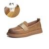 Single shoes women's 2025 spring new retro fashion shoes women's shallow mouth flat shoes versatile shoes children