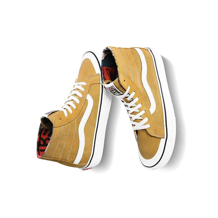 Vans Sk8 138 Decon Sf High Top Skate Shoes Unisex Tenisky Zázvorově žlutá VN0A3MV122S