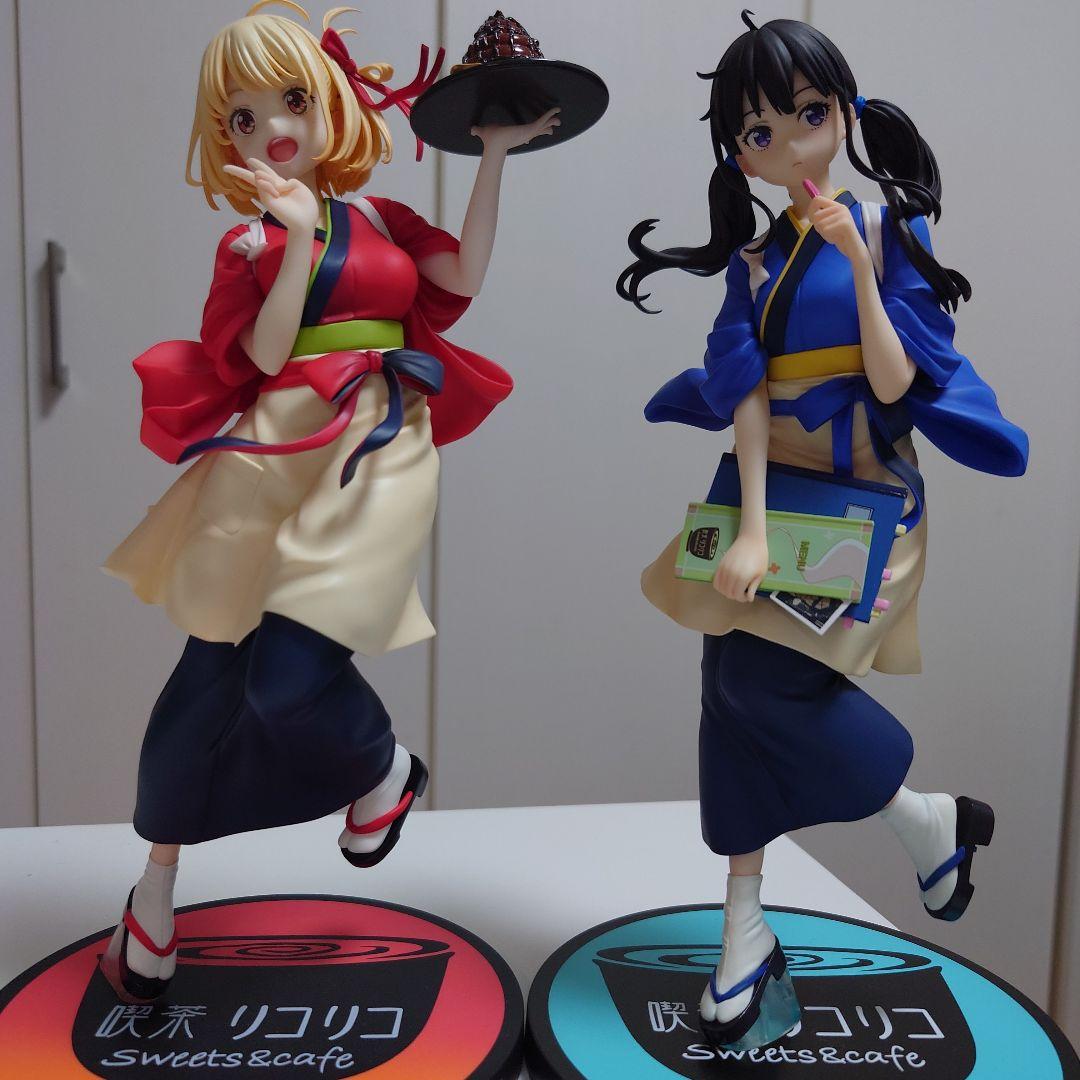 

[USED] Licorice Licorice 1/7 scale figure of Sensoku Nishikigi and Takina Inoue (opened)