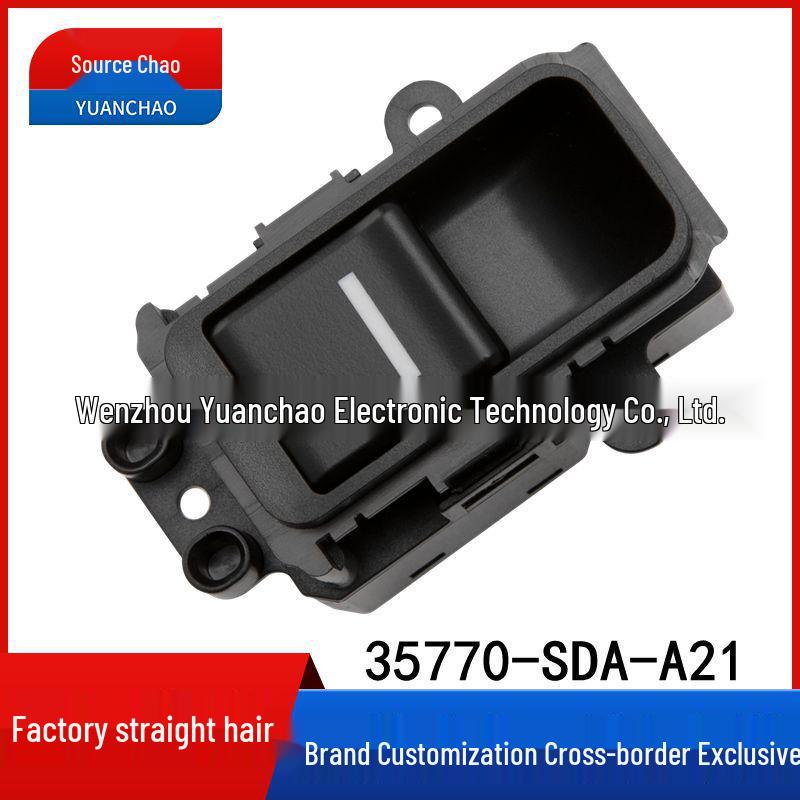 

Переключатель стеклоподъемника Honda Accord & Odyssey 7-го поколения 35770-SDA-A21 Electric