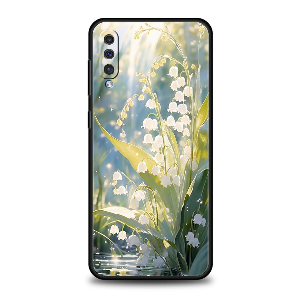 Lily Of The Valley Clear Floral Phone Case for Samsung Galaxy A56 A36 A26 A16 A34 A24 A42 A22 A20 A12 A40 A30 A10 Soft TPU Cover