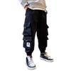 Spring and Autumn New Boys Casual Trousers Tide Loose Sweat Trousers Multi-pocket Work Trousers Slim Small Leg Trousers