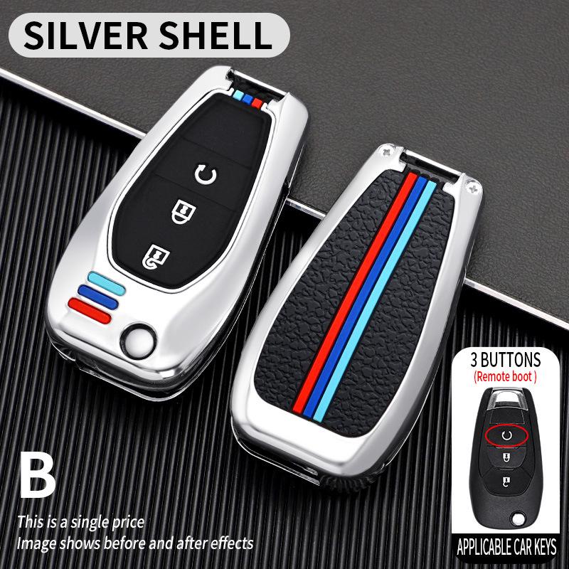 Premium Chevrolet Cruze Key Cover for Men & Women - Personalized High-Grade Shell & Buckle