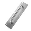 Stainless Steel Pull and Push Plate Door Access Door Pull Handle with Screws (Oval 280*65mm)