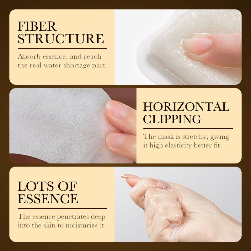 ZOZU 24k Moisturizing and Nourishing Gold Hyaluronic Acid Hydrating Mask