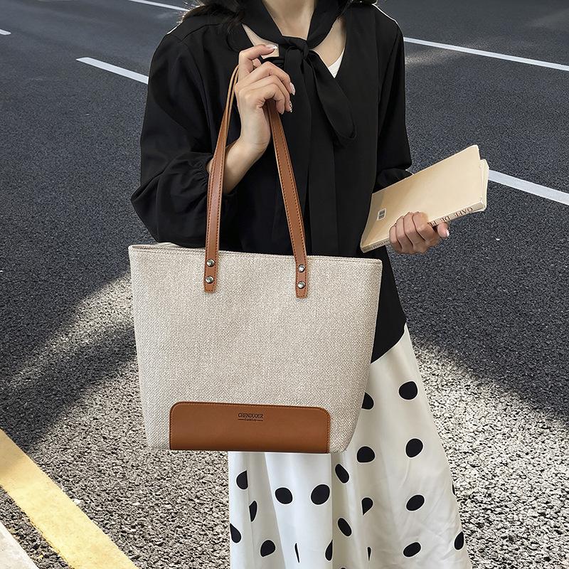 Korean Style Large Capacity Women's Casual Shoulder Handbag
