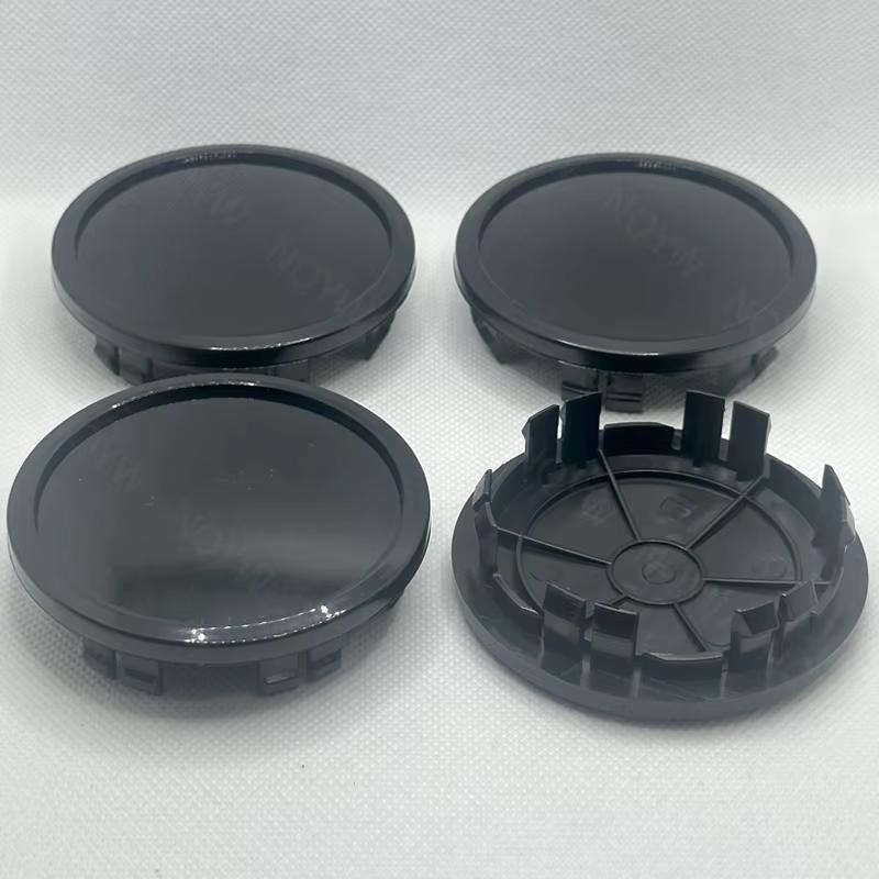 4Pcs/Set 75mm Carbon Fiber Pattern Car Vehicle Wheel Hub Center Cap Cover ABS High Quality Durable Exterior Car Auto Accessories