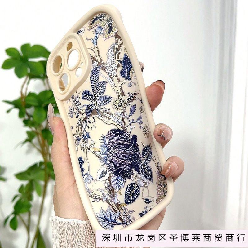 New Plants and Flowers for iPhone17 Mobile Phone Case Apple 14/15/16 Silicone 13 Soft XS Anti-drop