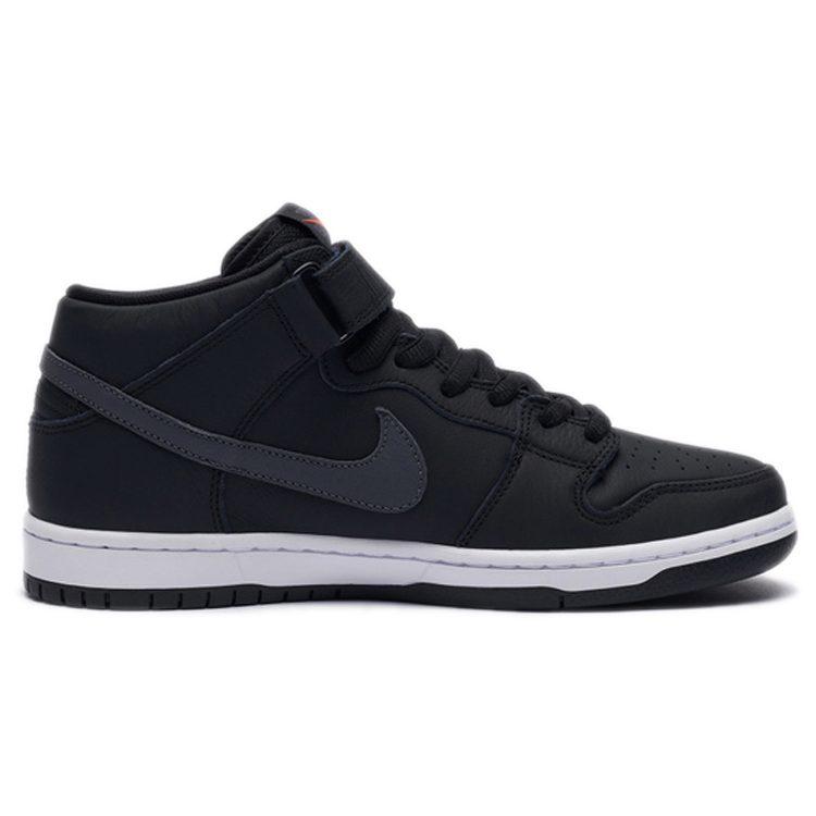Nike Sb Dunk Mid Iso Orange Label Black Dark Grey CV4283-001