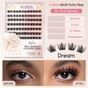 Befer Self-Adhesive Lash Clusters Clear Pre-Glued Eyelashes Cluster 150pcs Manga Natural Makeup Fluffy False Eyelashes Supplier