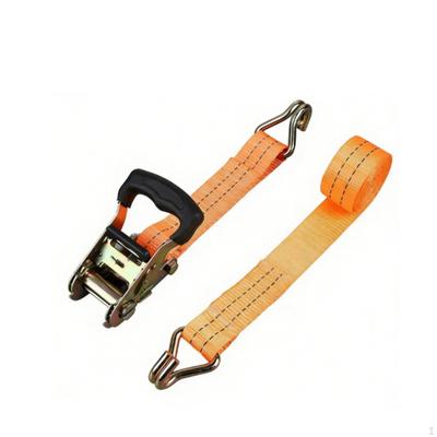 Ratchet Lashing Strap Adjustable Buckle Ergonomic Handle for Truck Drivers, DIY