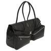 adidas Originals Polyurethane Long Handle Bag, Shoulder Bag Large Women's Black Adidas KC1418