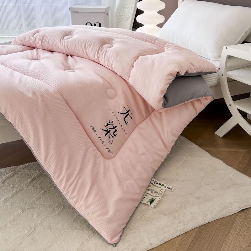 

Manya Home Two-Tone Feather Silk Cotton Quilt