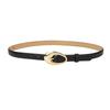 Stylish Adjustable PU Leather Belts Retros Trendy Accessory Fashion Luxurious Belt for Women Daily Outfits