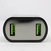 Electric Car Phone Charger LED Digital Display DC 12-100V Electric Vehicle Phone USB Power Adapter with Voltmeter for Smartphone
