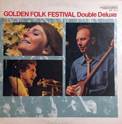 LP Schallplatte VARIOUS Golden Folk Festival Double Deluxe GW812 VANGUARD 1970 Japan CountryFolk Gebraucht