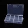 LijiuHong Large 10-Compartment Detachable Transparent Plastic Storage Box