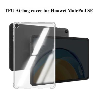 Hülle für Huawei MatePad SE 10.4 2022 Silikon Softshell TPU Airbag Cover Klar Schutzhülle für Huawei MatePad SE 10.4''