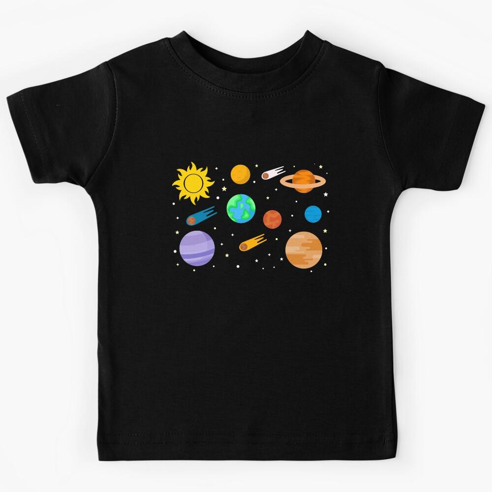 Planets Sun and Stars Kids T-Shirt 110