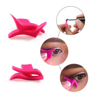 Stampo per eyeliner 2 timbri per ali Facile da truccare Occhio di gatto Timbro per eyeliner ad ala Strumenti per makup Stencil per eyeliner Bellezza Cosmetici portatili