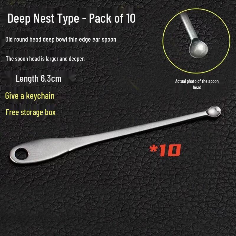 LIEI Stainless Steel Luminous Ear Pick Set
