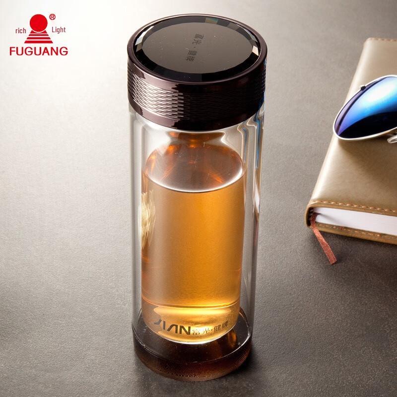 Fuguang Double-Layer Glass Cup