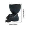 Face Flower Pot Head Planter Small Ceramic Pots For Indoor Plants With Drainage Reusable Human Shape Indoor Flower Planter Pot
