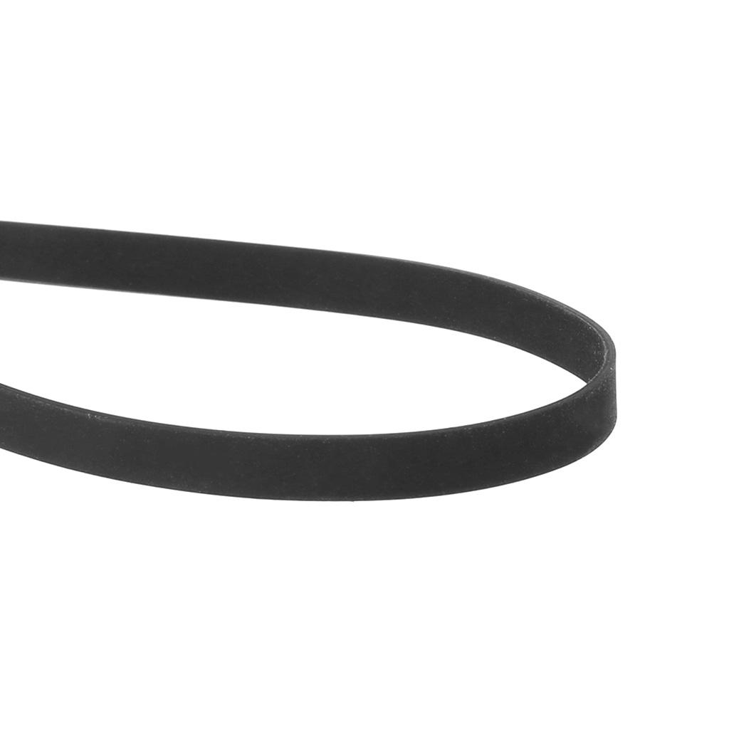 45-120MM Replacement Turntable Belt Rubber Flat Drive Belt for Record Player DVD CD-ROM Repeater 3mm Wide Belt