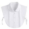 Women False Collar for Mens Business Formal Shirt Detachable Collar Button Down Fake Collar White Blue Pink Neck Collar
