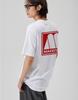 MAKEITTO [Square Logo] Crew Neck Tee_White