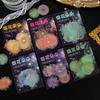 20-Piece Colorful Fireworks Stickers, Vibrant Explosion Patterns, for Journal Decoration & Scrapbooking