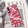 Sexy Red Lips Kiss  Phone Case For Samsung Galaxy A73,A72,A71,A70,A53,A52,A51,Others Soft Black Cover
