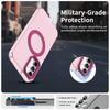For Samsung Galaxy A15 4G/5G Magnetic Case PC+TPU+PET Anti-Drop Phone Cover