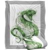HARRY POTTER Slytherin Ink Splatter Blanket