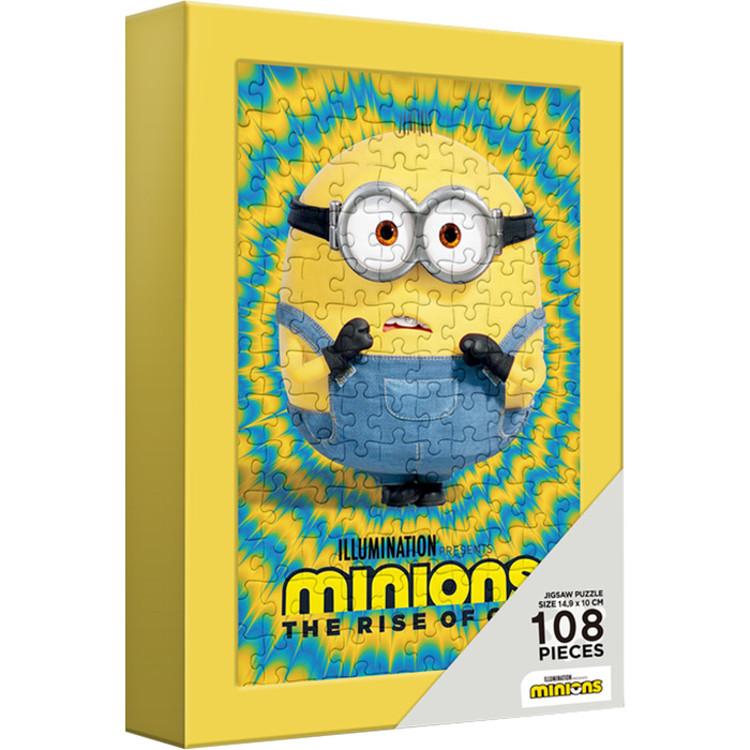 108-teiliges Puzzle – Minions: Aufstieg des Gru (Mini) (Gehäuserahmen), beliebtes koreanisches Puzzle