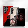 for Samsung Galaxy A07 A13 A12 A14 A23 A42 A50 A51 A52 A53 A70 A71 A72 A21S A04 Note 20 9 8 10 Case Marvel Deadpool Superhero